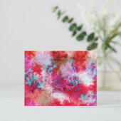 夏の嵐の雲15 ポストカード (スタンド正面)