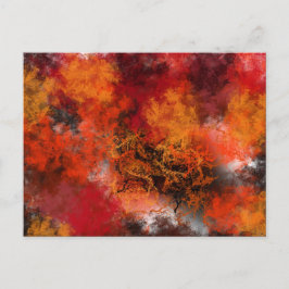 夏の嵐の雲1 ポストカード