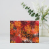 夏の嵐の雲1 ポストカード (スタンド正面)