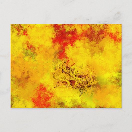 夏の嵐の雲2 ポストカード (正面)