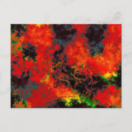 夏の嵐の雲4 ポストカード