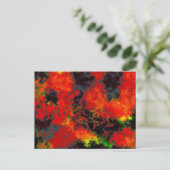 夏の嵐の雲4 ポストカード (スタンド正面)