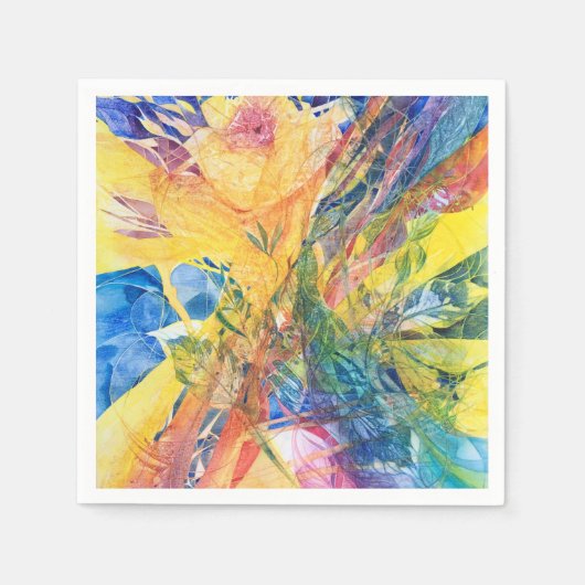 夏の嵐 スタンダードカクテルナプキン (正面)