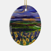 夏の嵐 セラミックオーナメント (右)