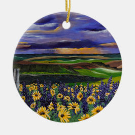 夏の嵐 セラミックオーナメント