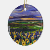 夏の嵐 セラミックオーナメント (左)