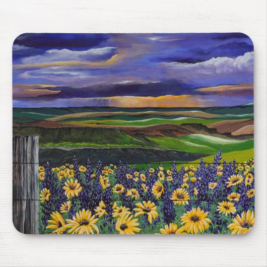 夏の嵐 マウスパッド (正面)