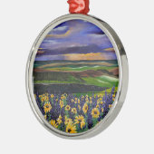 夏の嵐 メタルオーナメント (左)