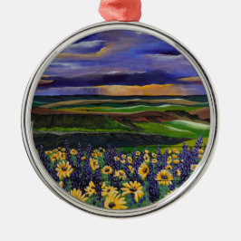 夏の嵐 メタルオーナメント