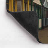 夏の嵐| Southwoldのビーチ小屋 マウスパッド (コーナー)