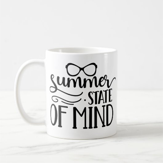 夏の州の心 コーヒーマグカップ (左)