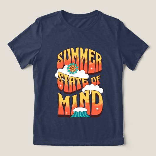 夏の州 トライブレンドTシャツ (デザイン正面)