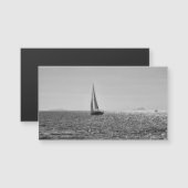夏の帆船のクールなモダンな写真 (正面/裏面)