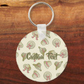 夏の帽子(黄色) キーホルダー (正面)