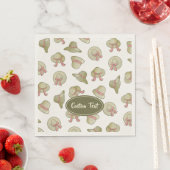 夏の帽子（黄色） スタンダードランチョンナプキン (インサイチュ)