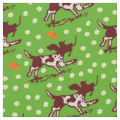 夏の平野 ファブリック (クローズアップ)