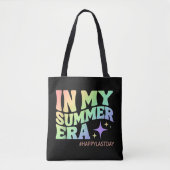 夏の幸せな学校の最後の日先生 トートバッグ (正面)