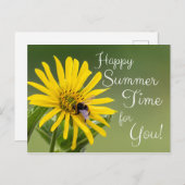 夏の幸せな時間! ポストカード (正面/裏面)