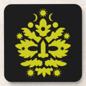 夏の幸せな至 コースター (正面)