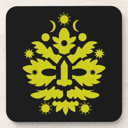 夏の幸せな至 コースター (正面)