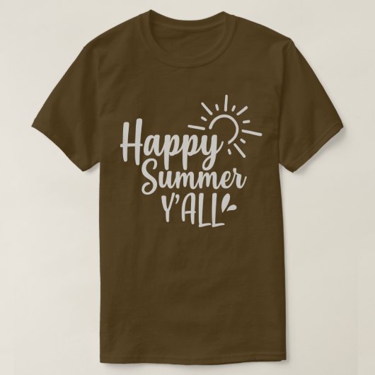 夏の幸せ夏の恋の人カッコいいは Tシャツ (デザイン正面)