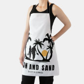 夏の幸に太陽と砂 エプロン (インサイチュ)