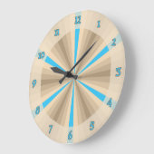 夏の幻想時計 ラージ壁時計 (傾斜)