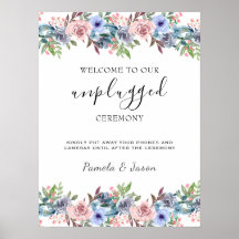 夏の庭の水の色のフローラのプラグ抜き記号