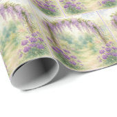夏の庭の藤のアーチ ラッピングペーパー (ロールコーナー)