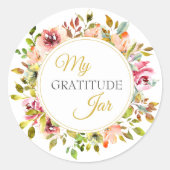 夏の庭フローラサンキューサンキューサンベキュージャー ラウンドシール (正面)