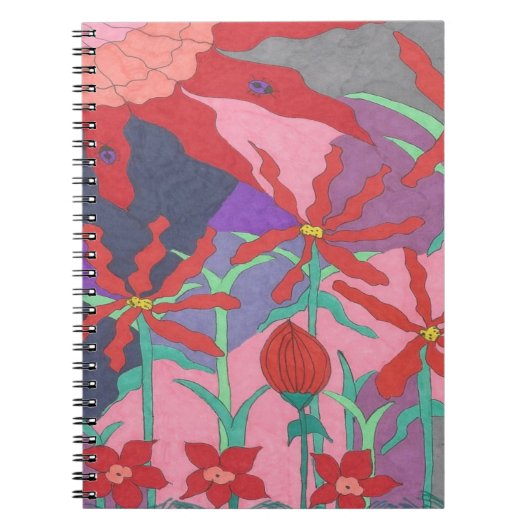 夏の庭園 ノートブック (正面)