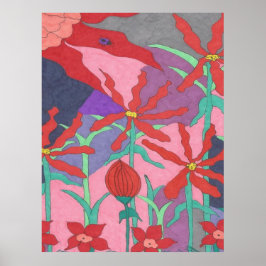 夏の庭園 ポスター