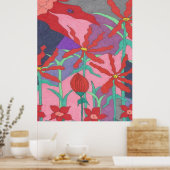 夏の庭園 ポスター (キッチン)