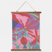 夏の庭園 吊り下げ型タペストリー (正面)