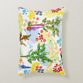 夏の庭 アクセントクッション (正面(垂直))