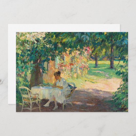 夏の庭 | エドワード・キュケル (正面/裏面)