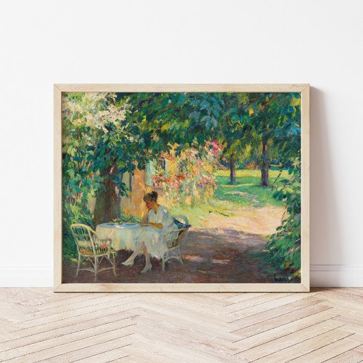 夏の庭 | エドワード・キュケル ポスター