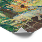 夏の庭 | エドワード・キュケル ポスター (角)