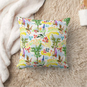 夏の庭 クッション (ブランケット)