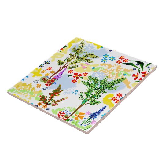 夏の庭 タイル (側面)