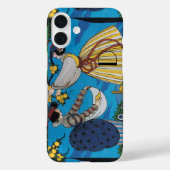 夏の庭/ファッション衣装デザイナーモノグラム Case-Mate iPhoneケース (裏面)