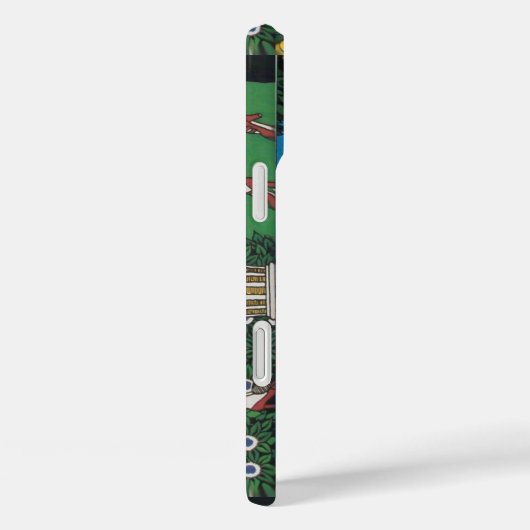 夏の庭/ファッション衣装デザイナーモノグラム Case-Mate iPhoneケース (裏面 / 右)