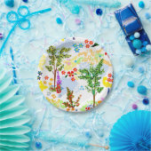 夏の庭 ペーパープレート (パーティー)