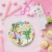 夏の庭 ペーパープレート (パーティー)