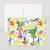 夏の庭 ポストカード (正面/裏面)