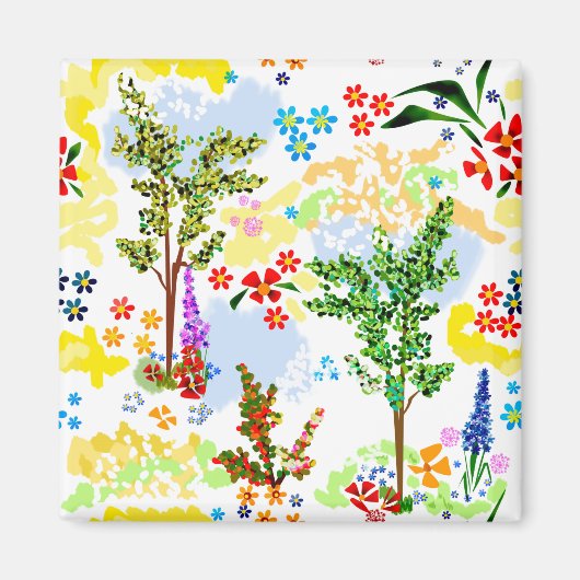 夏の庭 マグネット (正面)