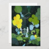 夏の庭 招待状 (正面/裏面)