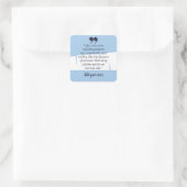 夏の引用文挨拶 スクエアシール (バッグ)