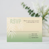 夏の微風のビーチRSVP |のヒスイ 出欠カード (スタンド正面)