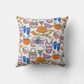 夏の必需品 クッション (裏面)